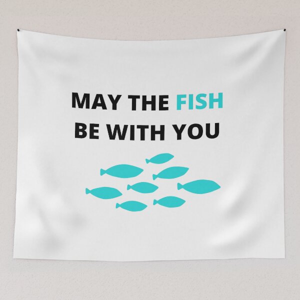 Item preview, May The Fish Be With You designed and sold by travelnerd.