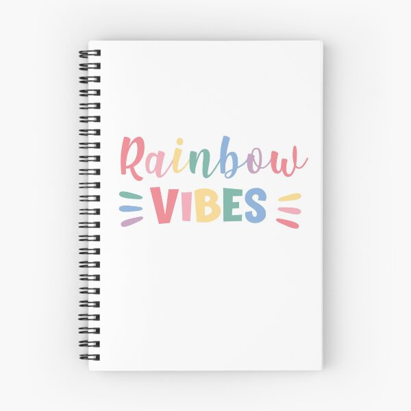 Item preview, Rainbow Vibes Logo designed and sold by PuddleofStars.