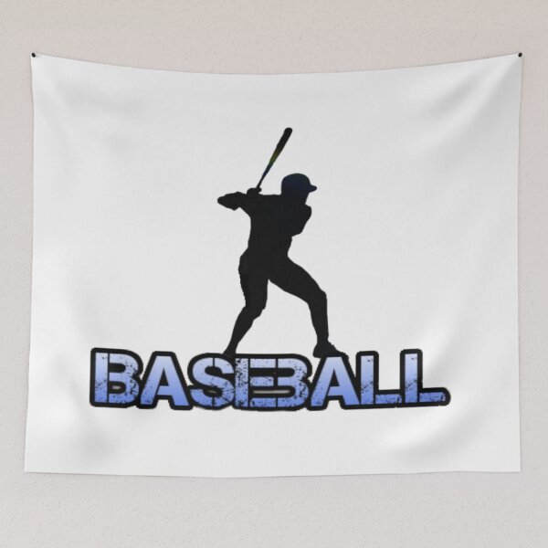 Item preview, Cool Blue Font Baseball Design designed and sold by shopsimply.
