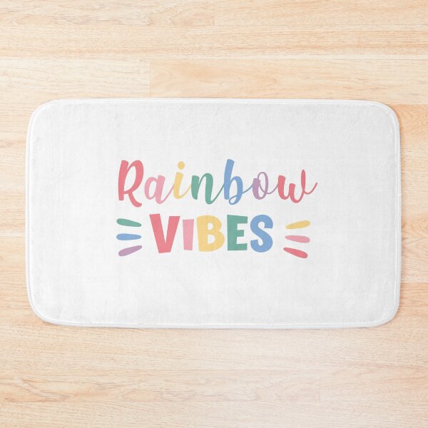 Item preview, Rainbow Vibes Logo designed and sold by PuddleofStars.