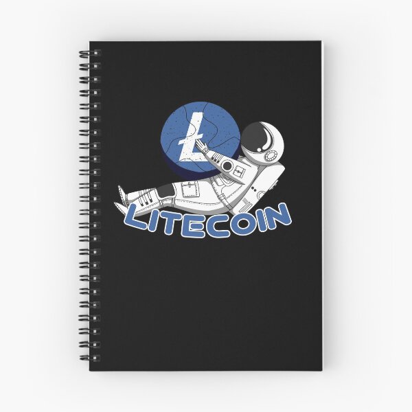 Item preview, Litecoin Relaxed Moon Man designed and sold by Bitcoin-Fashion.