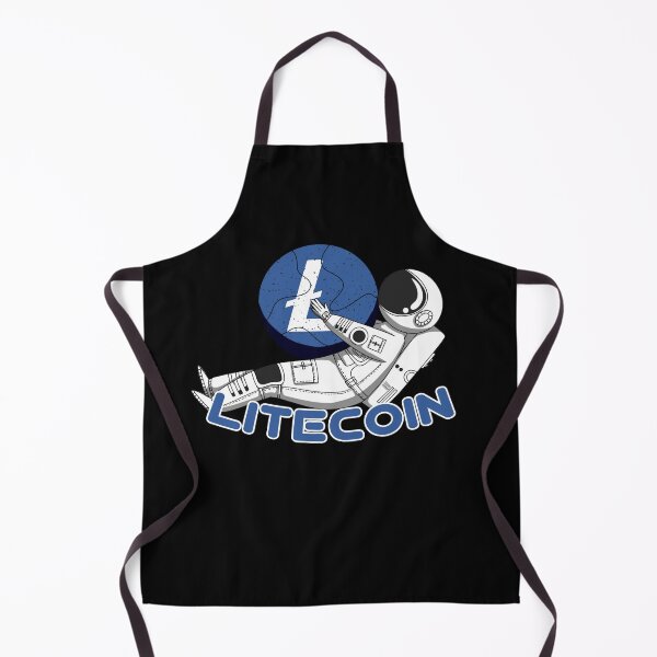 Item preview, Litecoin Relaxed Moon Man designed and sold by Bitcoin-Fashion.