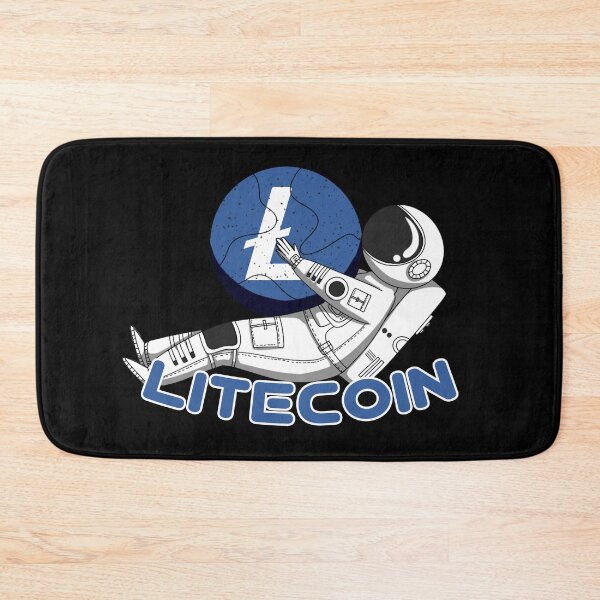 Item preview, Litecoin Relaxed Moon Man designed and sold by Bitcoin-Fashion.