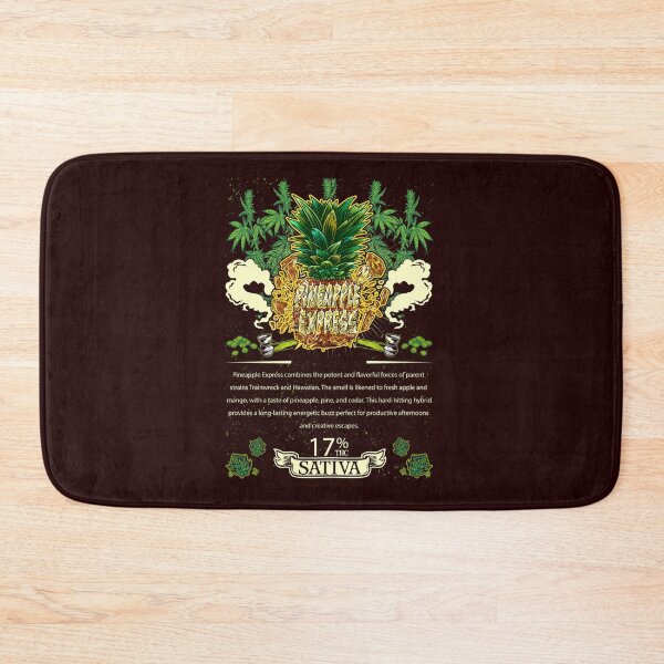 Item preview, Pineapple Express Sativa Cross Trainwreck Hawaiian Cannabis Leaf Gift designed and sold by TTFMerch.