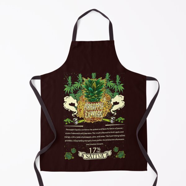 Item preview, Pineapple Express Sativa Cross Trainwreck Hawaiian Cannabis Leaf Gift designed and sold by TTFMerch.
