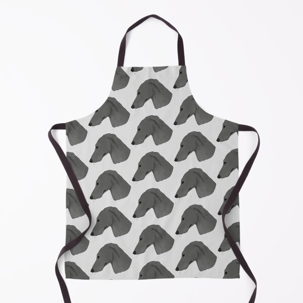 Item preview, Sad greyhound dark grey designed and sold by GnomelyDragon.