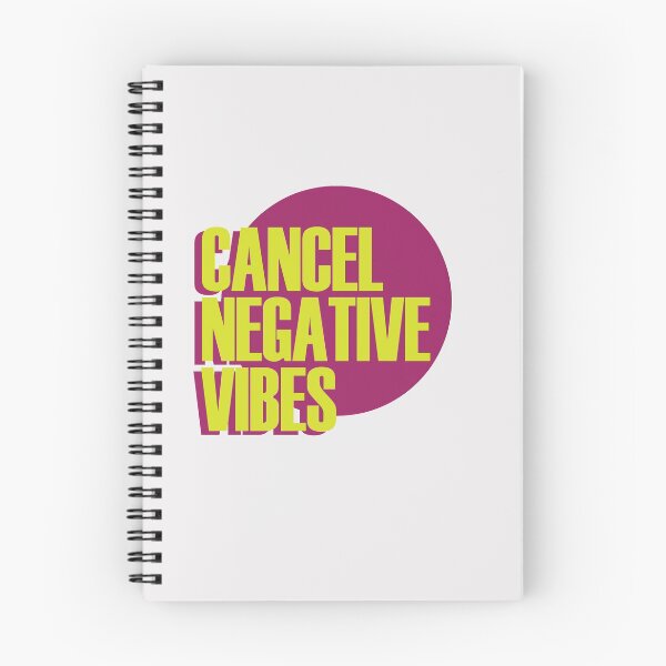 Item preview, Cancel Negative Vibes designed and sold by ChilledTaho.