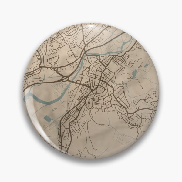 Item preview, Neath Sepia Map designed and sold by CPTVDesign.