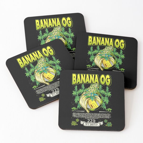 Item preview, Banana OG Hybrid Cross Banana OG Kush Cannabis Leaf Gift designed and sold by TTFMerch.