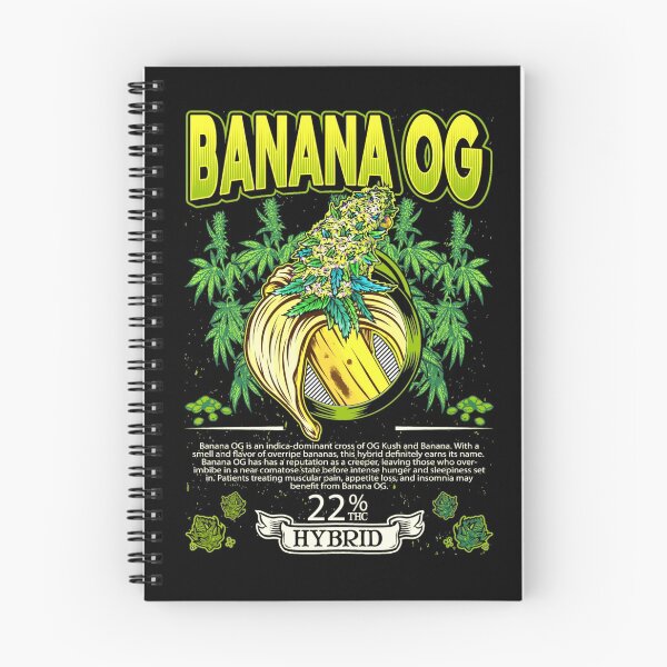 Item preview, Banana OG Hybrid Cross Banana OG Kush Cannabis Leaf Gift designed and sold by TTFMerch.