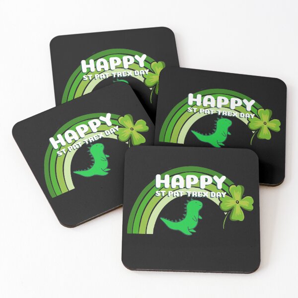 Item preview, Happy St. Pat T-Rex Day - St Patricks Day designed and sold by YueHeng Creates ⭐⭐⭐⭐⭐.