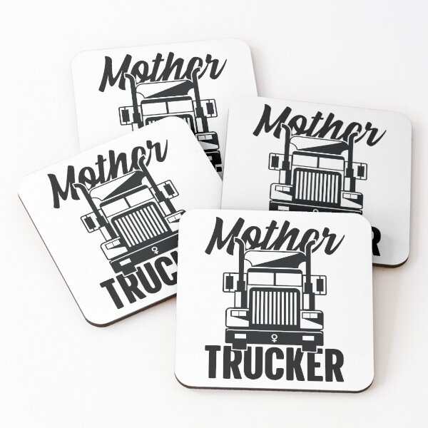 Item preview, Mother Trucker | Female Semi Driver designed and sold by GravitiTees.