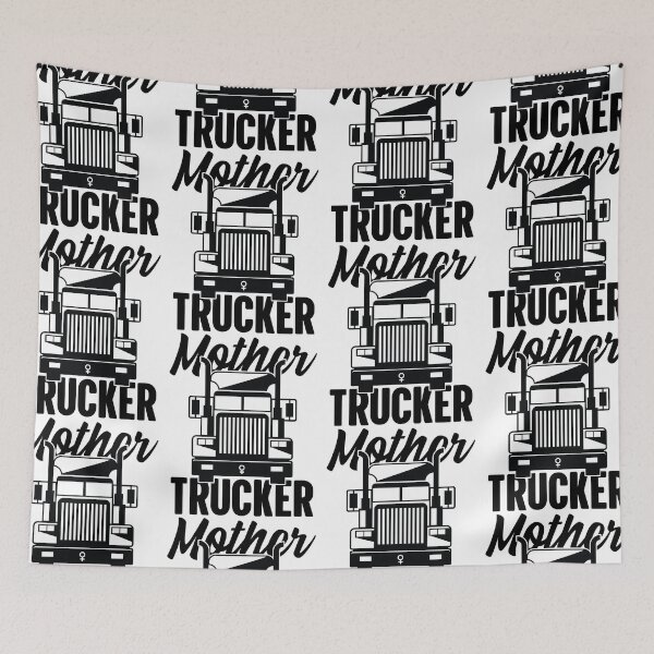 Item preview, Mother Trucker | Female Semi Driver designed and sold by GravitiTees.