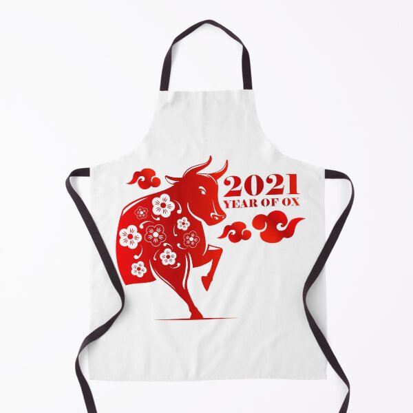 Item preview, Chinese new year 2021 greeting year of the ox! designed and sold by PM-ArtStudio.