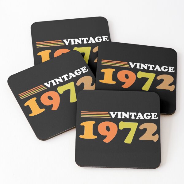 Item preview, Vintage 1972, 49th Birthday Gift  designed and sold by hasanmasud.