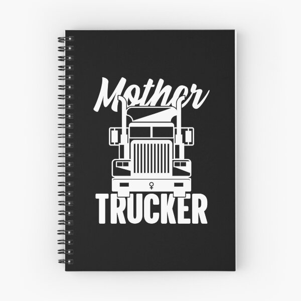 Item preview, Mother Trucker | Lady Truck Driver designed and sold by GravitiTees.