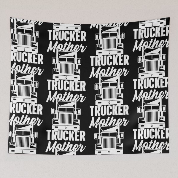 Item preview, Mother Trucker | Lady Truck Driver designed and sold by GravitiTees.