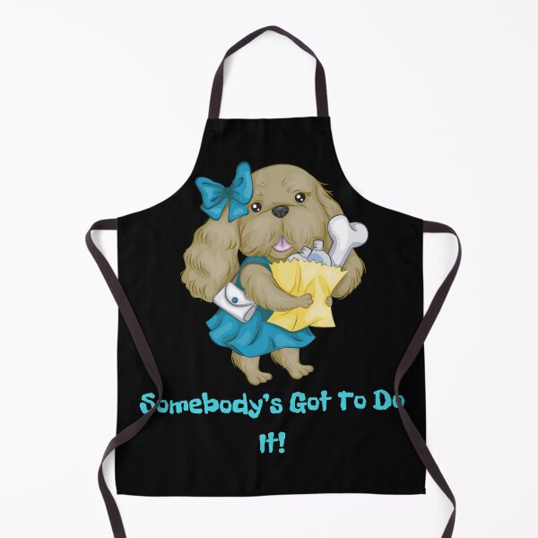 Item preview, Cute Dog Shopping-Somebody’s Got To Do It! designed and sold by Trendi61.