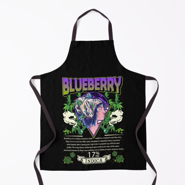 Item preview, Blueberry Indica Cross Purple Thai Thai Cannabis Leaf Gift designed and sold by TTFMerch.