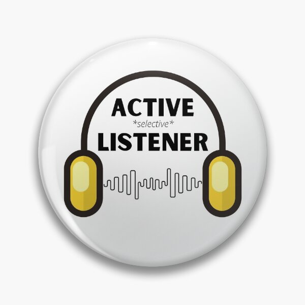 Item preview, active selective listener designed and sold by jaemisuhh.