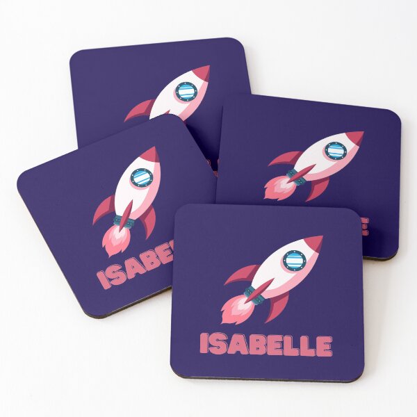 Item preview, Isabelle Personalised Spaceship designed and sold by melbournegirl.