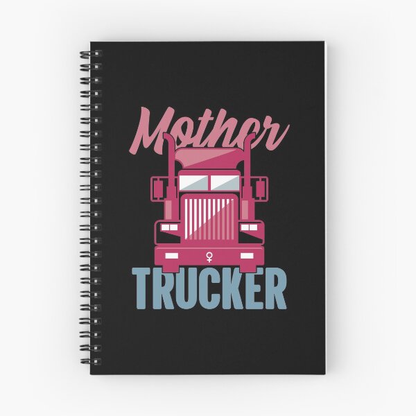 Item preview, Mother Trucker | Female Truck Driver designed and sold by GravitiTees.
