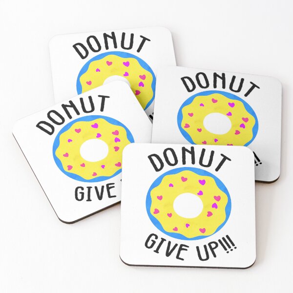 Item preview, Donut Give Up! designed and sold by Lady Grim.