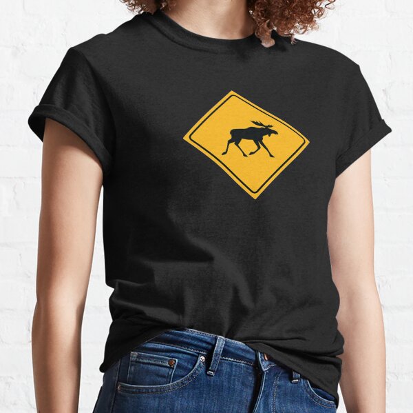 Moose Crossing Minnesota Wild art shirt