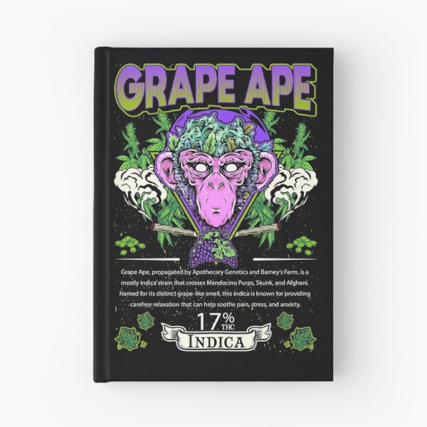 Item preview, Grape Ape Indica Cross Apothecary Genetics Barney's Farm Cannabis Leaf Gift designed and sold by TTFMerch.