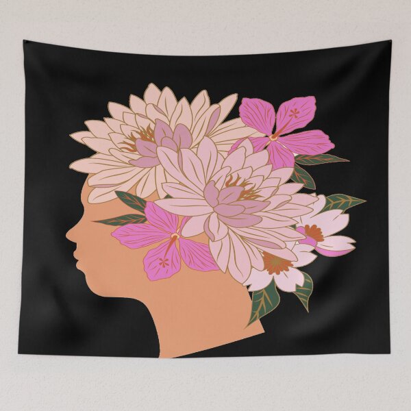Item preview, A Girl Has A Flowering Head designed and sold by Damitparasayo.