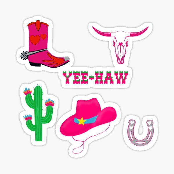 Yee-haw sticker pack *order medium or large* Yee-haw sticker pack *order medium or large*