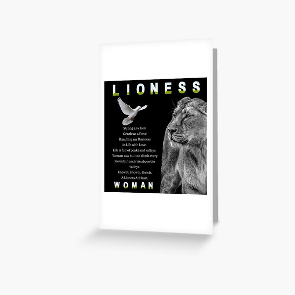 Artikel-Vorschau von Löwin, designt und verkauft von Bonnie Lynn.