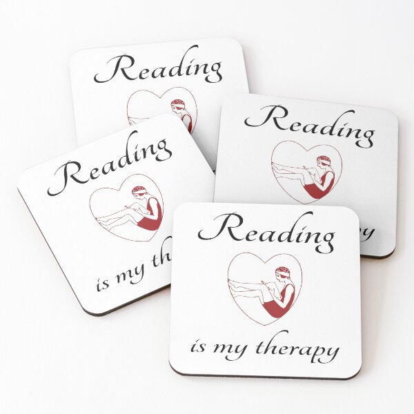 Item preview, Reading Is My Therapy designed and sold by geminivibe.