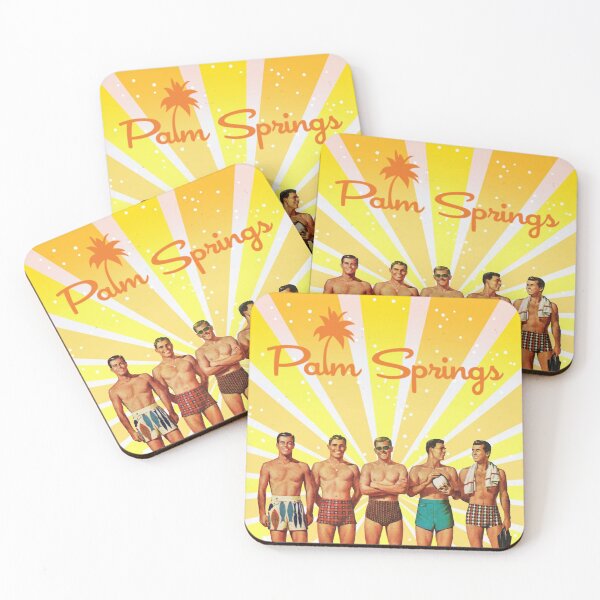 Item preview, Five Guys in Palm Springs - Vintage Style designed and sold by IntersectPhoto.