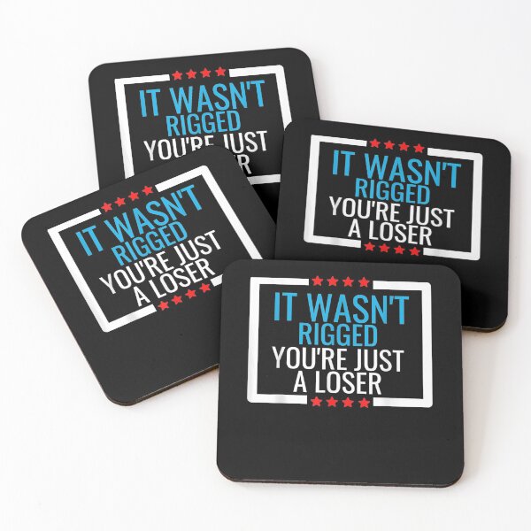 Item preview, It Wasn't Rigged You're Just A Loser designed and sold by lolahomya.