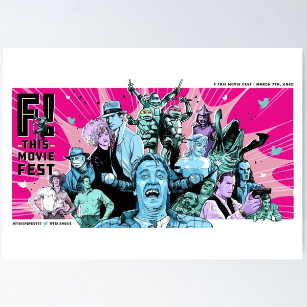 F This Movie Fest 2020 Poster Poster