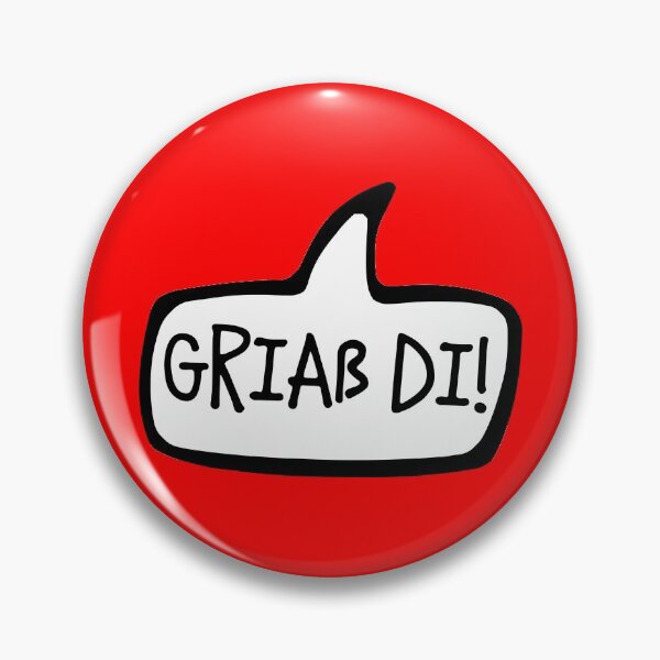 Item preview, Griaß Di! Austrian Greeting Speech Bubble, Österreichisch, Bavaria designed and sold by Celticana.