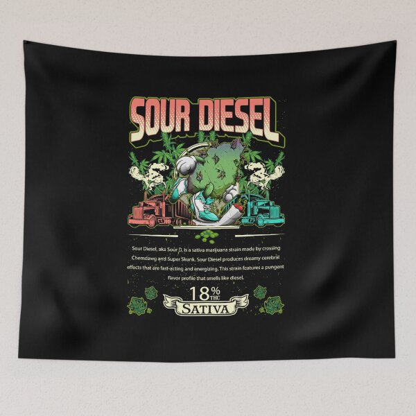 Item preview, Sour Diesel Sativa Cross Chemdawg Super Skunk Cannabis Leaf Gift designed and sold by TTFMerch.