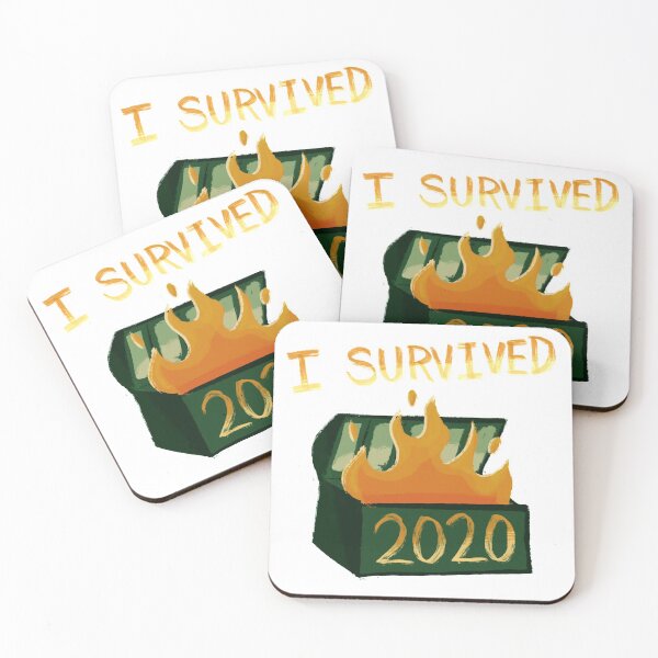 Item preview, I Survived 2020 Dumpster Fire designed and sold by RandasDoodles.