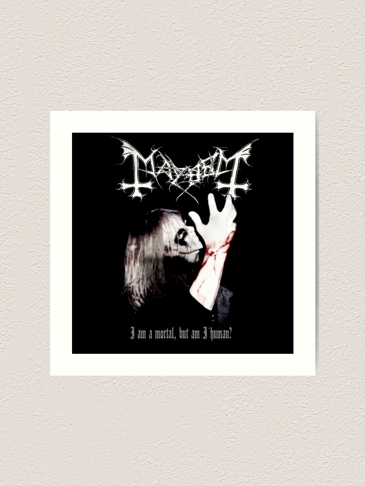 Mayhem T-shirt, Mayhem Tee, Mayhem Inspired Merch, Black metal T-shirt,  Dead | Lightweight Sweatshirt