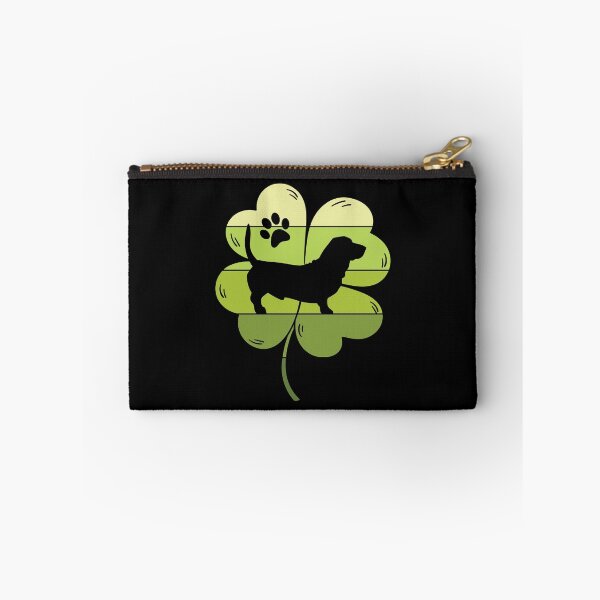 Item preview, My Basset is my lucky charm. St. Patrick's Day Shamrock designed and sold by Siiiiichfried.