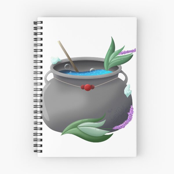 Item preview, a little witches cauldron designed and sold by CastOutArtist.