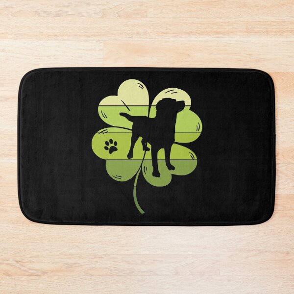 Item preview, My Labrador is my lucky charm. Pun St Patrick's Day Shamrock designed and sold by Siiiiichfried.