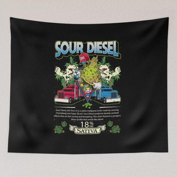 Item preview, Sour Diesel Sativa Cross Chemdawg Super Skunk Cannabis Leaf Gift designed and sold by TTFMerch.