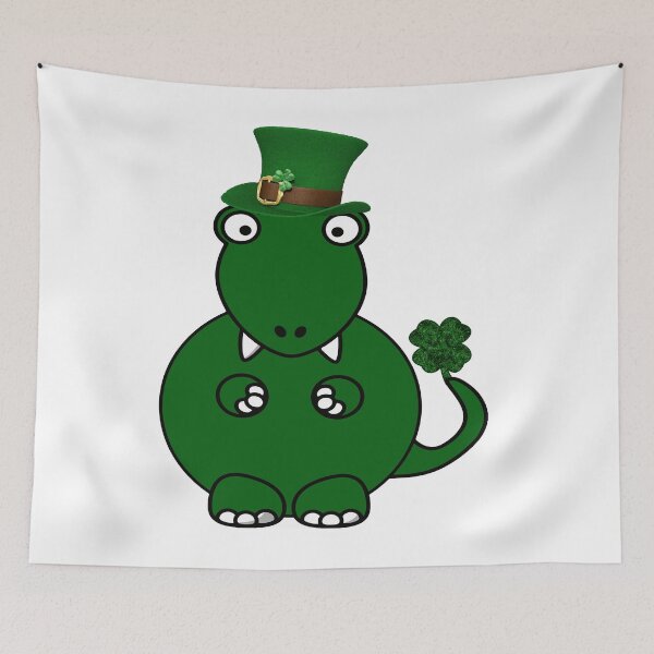 Item preview, Kids KIDS IRISH DINOSAUR LEPRECHAUN HAT CLOVER ST.PATRICK'S DAY T-Shirt designed and sold by bigerdan.