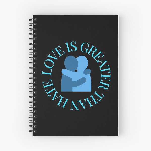 Item preview, LOVE IS GREATER THAN HATE Design designed and sold by LevelUpMerch.