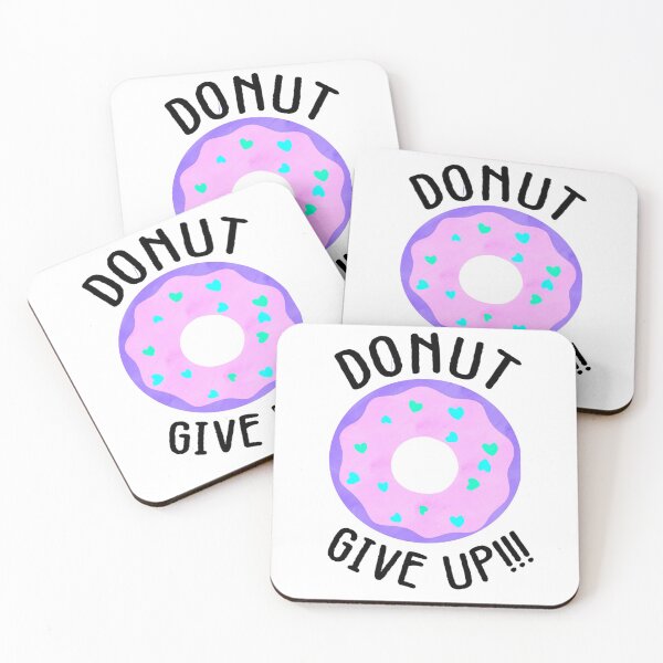 Item preview, Donut Give Up! designed and sold by Lady Grim.