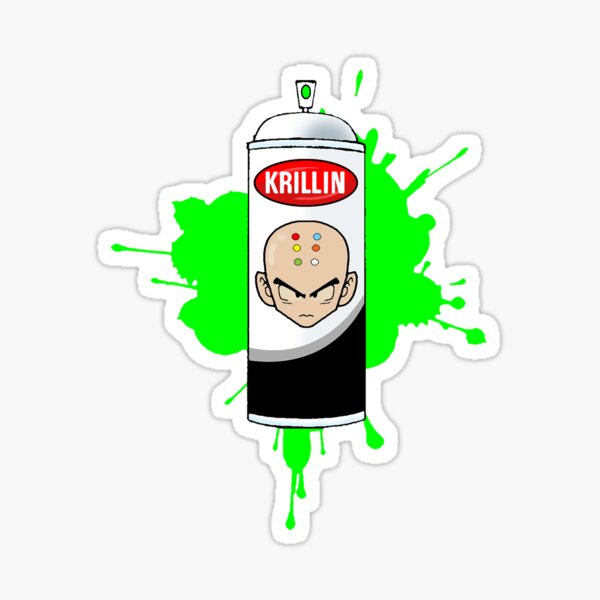 Krylon Krillin Sticker