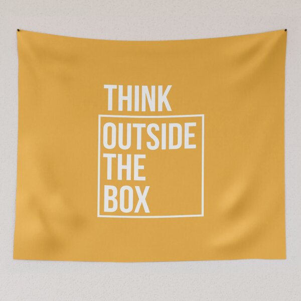 Item preview, THINK OUTSIDE THE BOX designed and sold by Capiral Bucketlist.