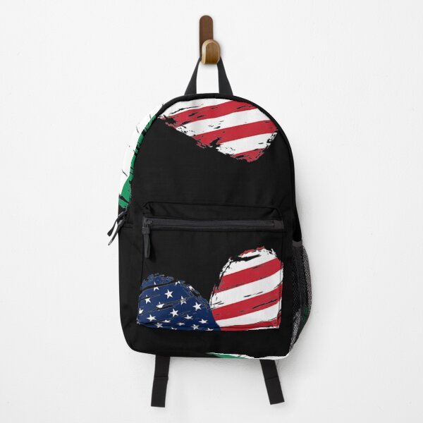 Item preview, Usa Nigeria Flag Heart Valentines Day Nigerian American designed and sold by lolahomya.